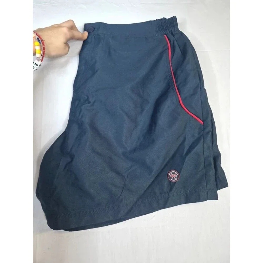 Wimbledon The Championships Shorts Mens XL Blue Official Vintage Tennis